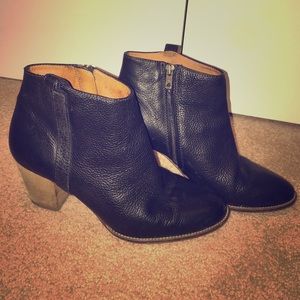 Madewell black Billie boot sz 8